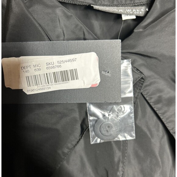 Bryn Walker Lightweight Jacket Asymmetrical Pointed Collar Grace Memory Size XL - Picture 6 of 10